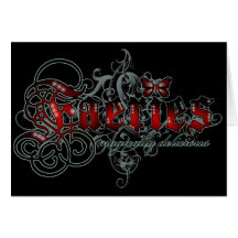 Faeries Magically Delicious Greeting Card