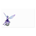 faery fantasy profile card business cards