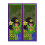 Faery in Field of Flowers Bookmarks Postcard