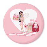 Faery Val Valentine’s Day Sweets Shoppe Magnet