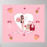 Faery Val Valentine’s Day Sweets Shoppe Print