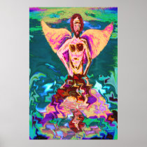 Faery's Reflection Posters