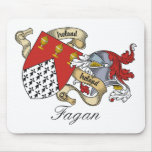 Fagan Family Crest Mouse Mats