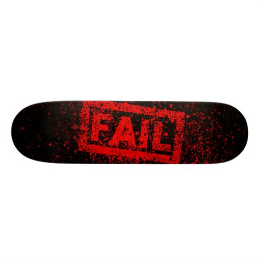 FAIL board Skateboard Deck