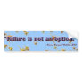 Failure bumper sticker