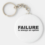 failure is always an option keychains