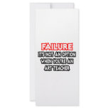 Failure...Not an Option...Art Teacher rack cards