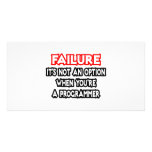 Failure...Not an Option...Programmer photo cards