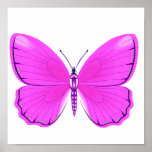 Faint Purple Print