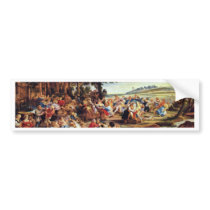 Fair Bauer (Flemish Fair) By Rubens Peter Paul Bumper Stickers