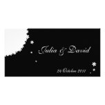 Faire-part de mariage hivernal photo cards