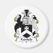 Fairfield Family Crest Fridge Magnet