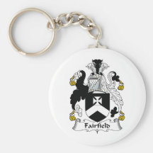 Fairfield Family Crest Keychain