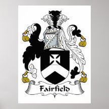 Fairfield Family Crest Print