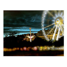 fairground postcards