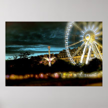 fairground print