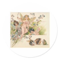 Fairies and the Band Round Stickers