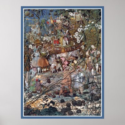 Fairies Poster/Print: Fairy Fellers' Master Stroke