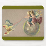 Fairies Riding a Bubble Mouse Pads