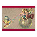 Fairies Riding a Bubble Postcards