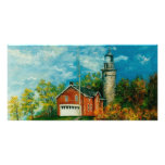 Fairport Lighthouse Musium 1997 photo cards