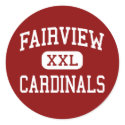 Fairview - Cardinals - Middle - Camden Arkansas stickers