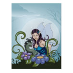 Fairy and Dragon Post Card