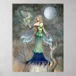 Fairy and Tiny Pegasus Poster by Molly Harrison posters