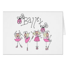 Fairy Angel Ballet Greeting Cards