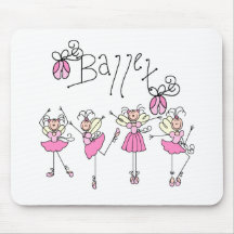 Fairy Angel Ballet Mouse Mat