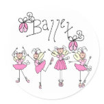 Fairy Angel Ballet Sticker