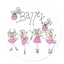 Fairy Angel Ballet Sticker