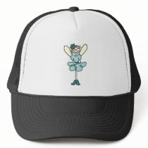 Fairy Angel In Teal Hat