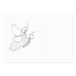 Fairy ATC to Colour and Share business cards