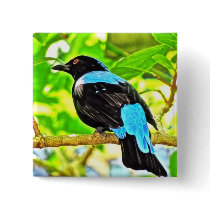 Fairy Bluebird Photo Painting