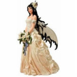 Fairy Bride Sculpture Acrylic Cut Out