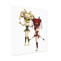 Fairy Bugs Canvas Print