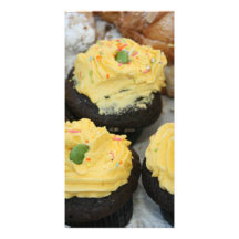 Fairy cakes custom photo card