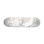Fairy Cats and Mushroom skateboards