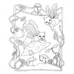 Fairy Cats N Mushroom t-shirts
