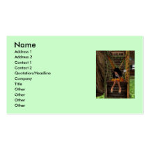Fairy Deep in Thought Business Card Templates