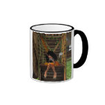 Fairy Deep in Thought Coffee Mug
