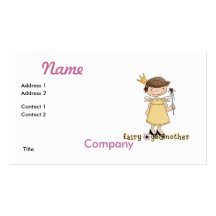 Fairy Godmother Business Card Template