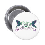 Fairy Godmother Design Pins & Buttons