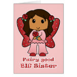 Fairy Good Big Sister Greeting Card