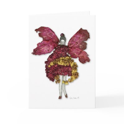 fairy greeting Card by kittiebgoods