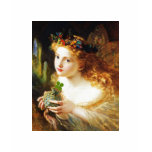 Fairy Holding a Four Leaf Clover t-shirts