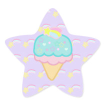 Fairy Kei Ice Cream Cone Sticker