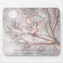 Fairy Mousepad 'Tree of Stars' by Molly Harrison