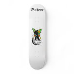 Fairy on mushroom skatebaord